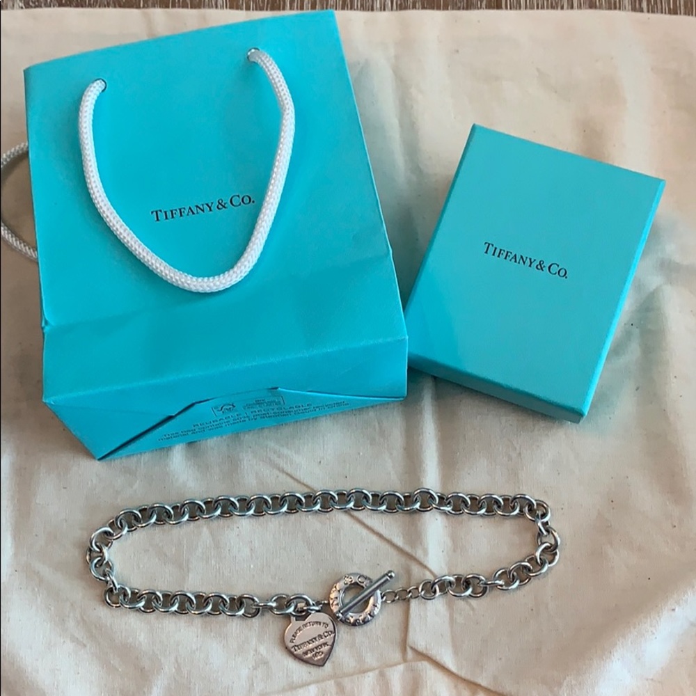 Return to Tiffany heart choker